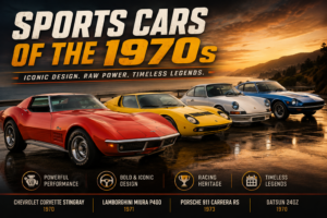 sports cars of the 1970s