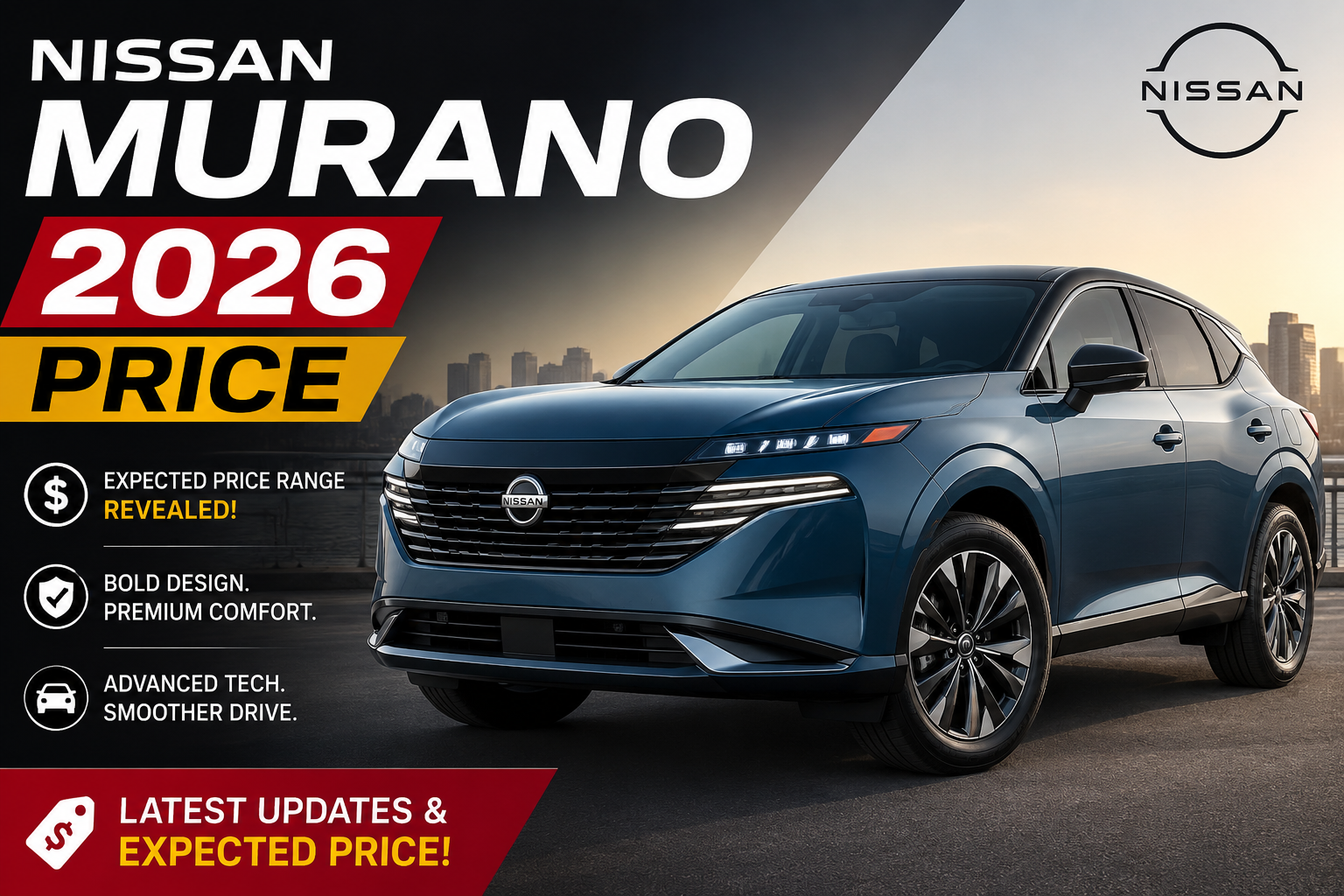 Nissan Murano 2026 price