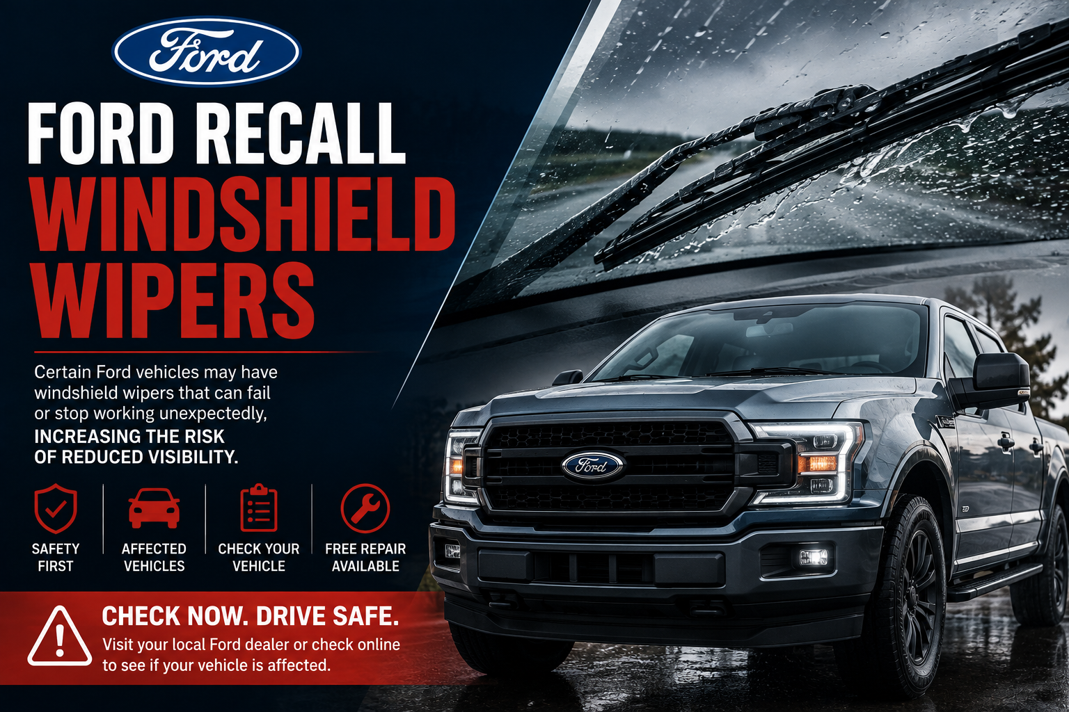 Ford recall windshield wipers